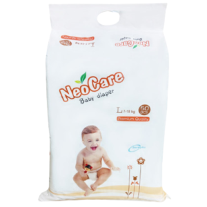 Neocare Belt Diaper (L size) Large 7-18 Kg - 50 Pcs