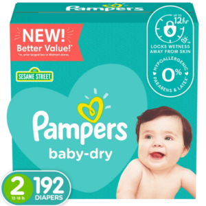 Pampers Baby Dry Size Nappies