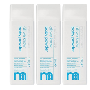 Mothercare All We Know Baby Powder 150g